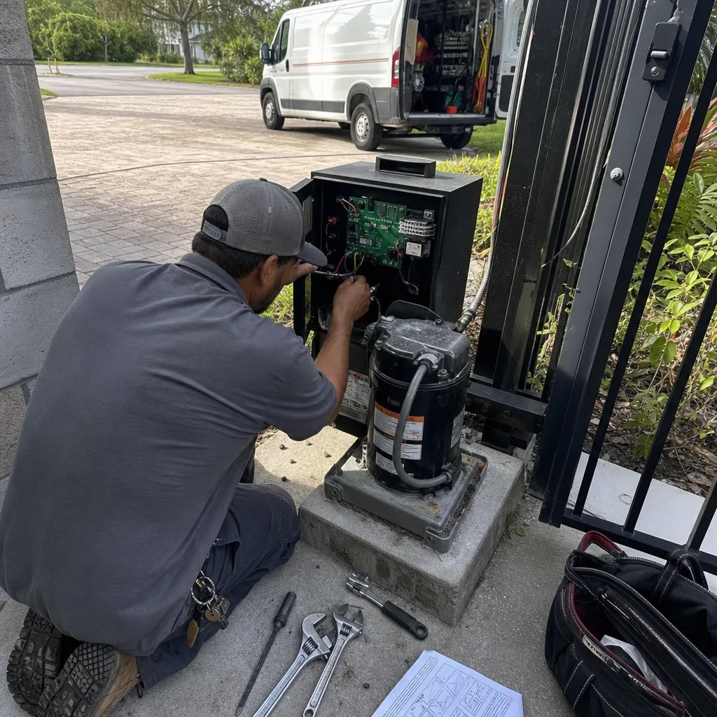 Electric Gate Repair in St. Johns